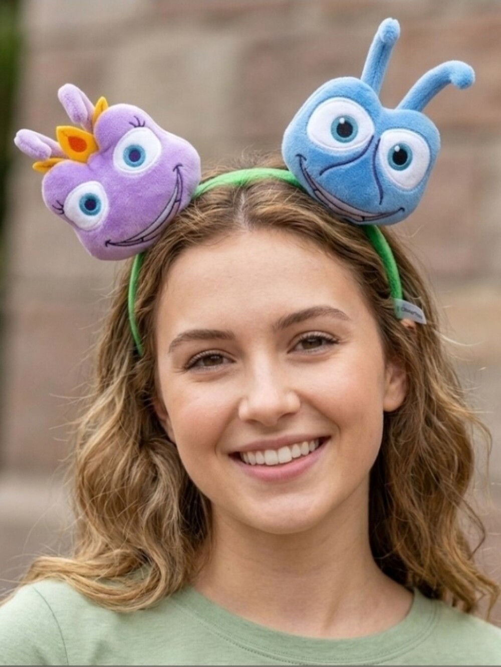Disney Pixar A BugsLife Plush Minnie Ears Headband *Primark*
